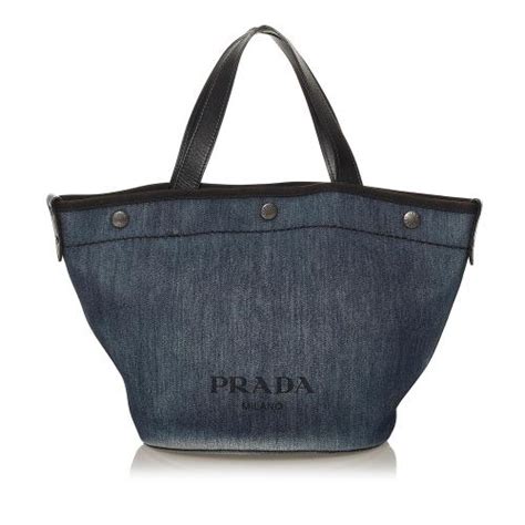 prada flame tote|Prada denim tote.